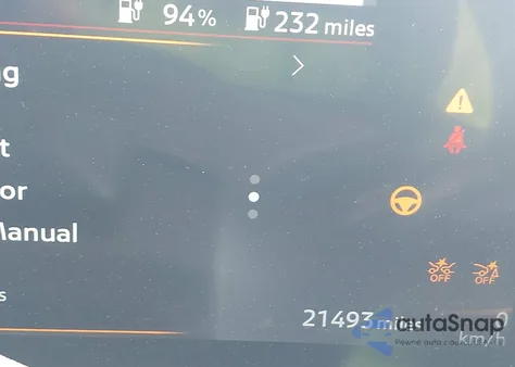 2023 Nissan Ariya Platinum+ z USA, uszkodzony, nr VIN JN1DF0CD7PM707522